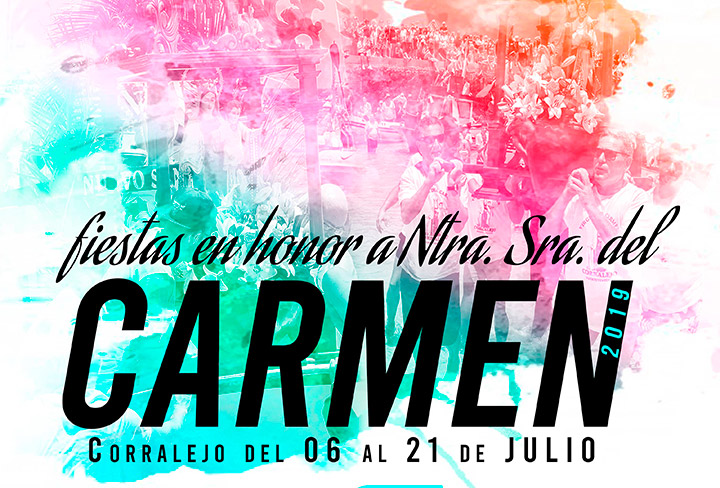 Programa de las Fiestas del Carmen en Corralejo